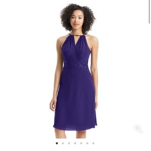 Purple Bridesmaid Dress